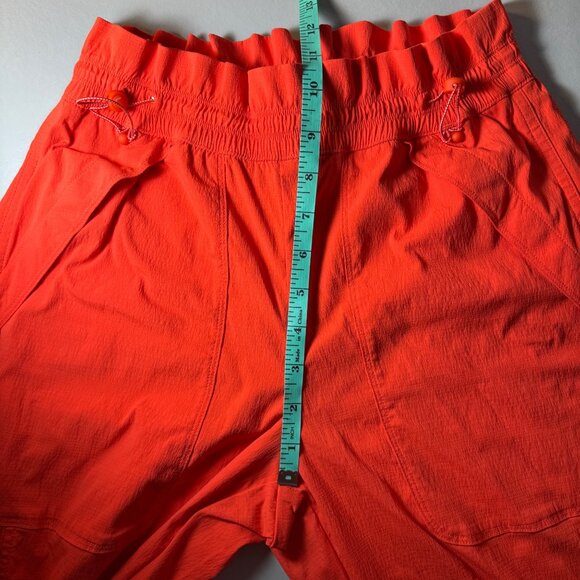 ATHLETA Trekkie Parachute Pants Vermilion Orange - Picture 13 of 15
